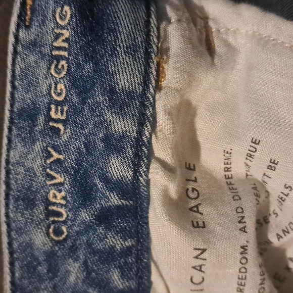 American Eagle Jeggings Size 14 - Picture 3 of 4